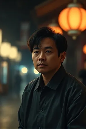 《长夜放映》封面，空荡放映厅里唯一的投影光柱